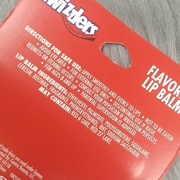 Twizzlers Strawberry Flavored Lip Balm, Factory Sealed Retail Package - Picture 6 of 7